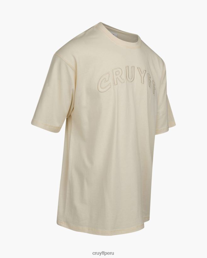 educación física Cruyff chándal milo ss blanco 42TR20150 hombres trajes