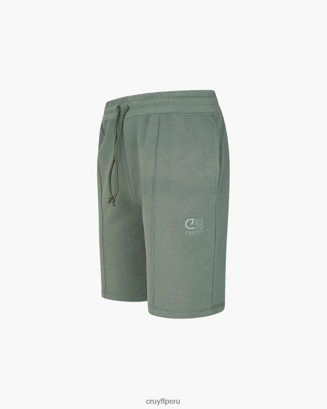 educación física Cruyff chándal milo ss verde 42TR20124 hombres trajes