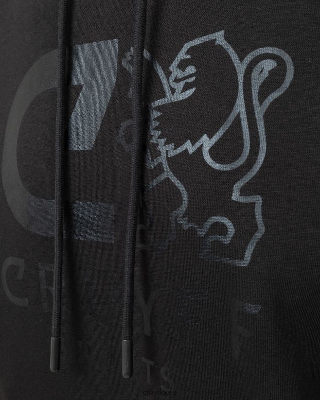 educación física Cruyff hacer traje negro 42TR20331 hombres trajes