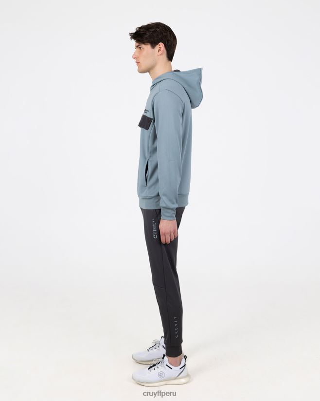 educación física Cruyff traje aullador gris azulado 42TR20187 hombres trajes