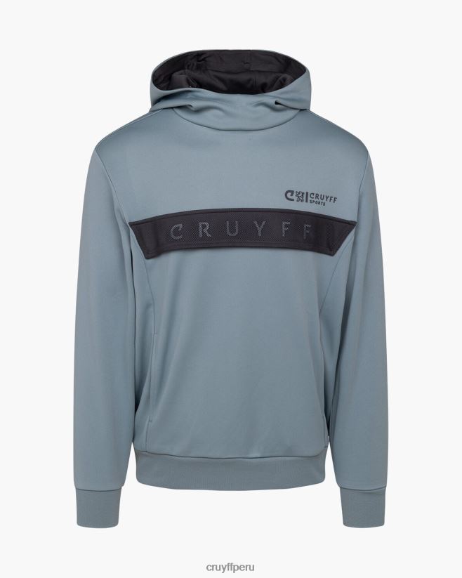 educación física Cruyff traje aullador gris azulado 42TR20187 hombres trajes