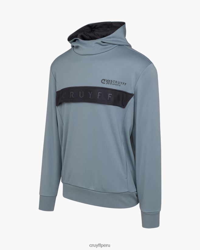 educación física Cruyff traje aullador gris azulado 42TR20187 hombres trajes