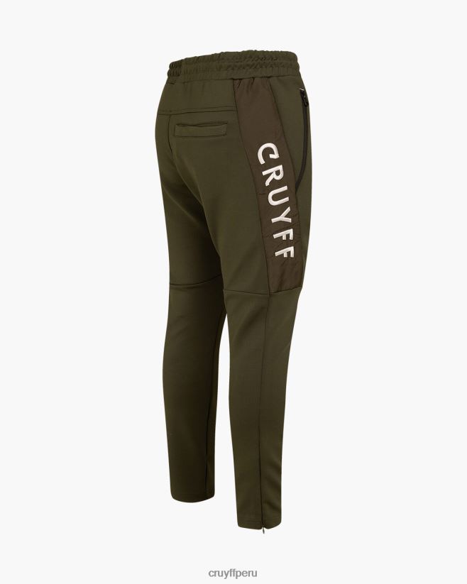 educación física Cruyff traje barnetta verde/plata 42TR20390 hombres trajes