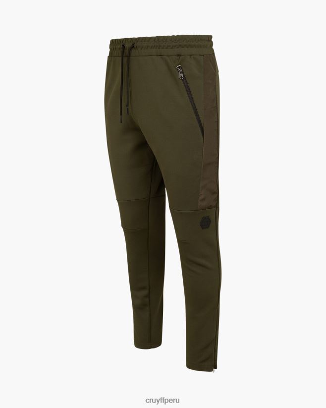 educación física Cruyff traje barnetta verde/plata 42TR20390 hombres trajes