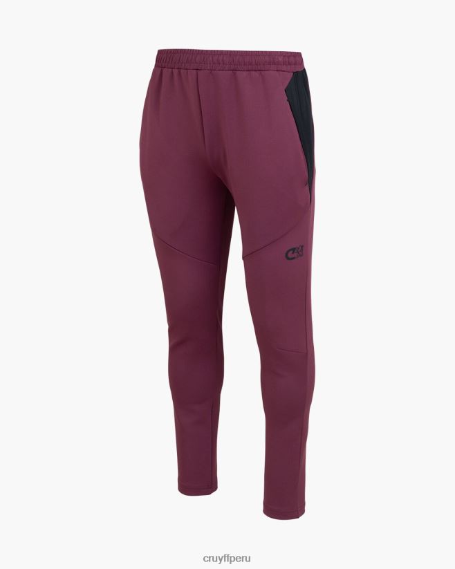 educación física Cruyff traje cruzado Burdeos 42TR20551 hombres trajes