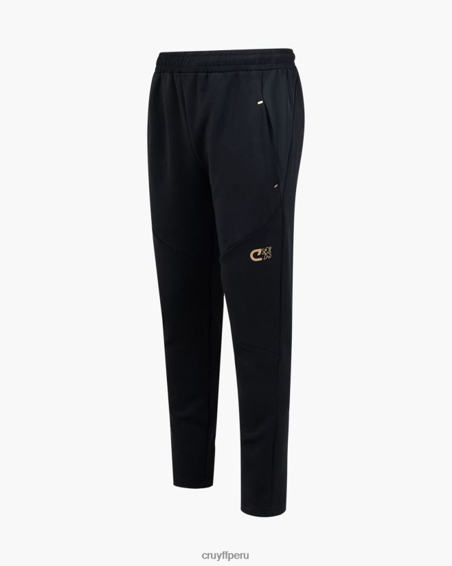 educación física Cruyff traje cruzado oro 42TR201312 hombres trajes