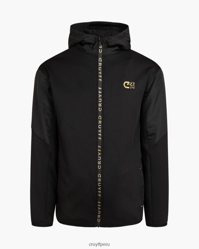 educación física Cruyff traje cruzado oro 42TR201312 hombres trajes