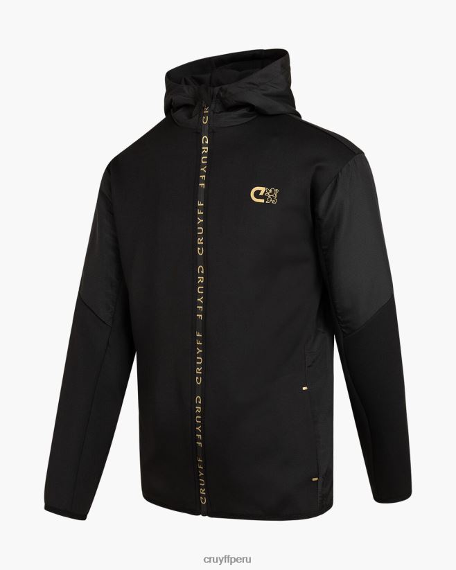 educación física Cruyff traje cruzado oro 42TR201312 hombres trajes