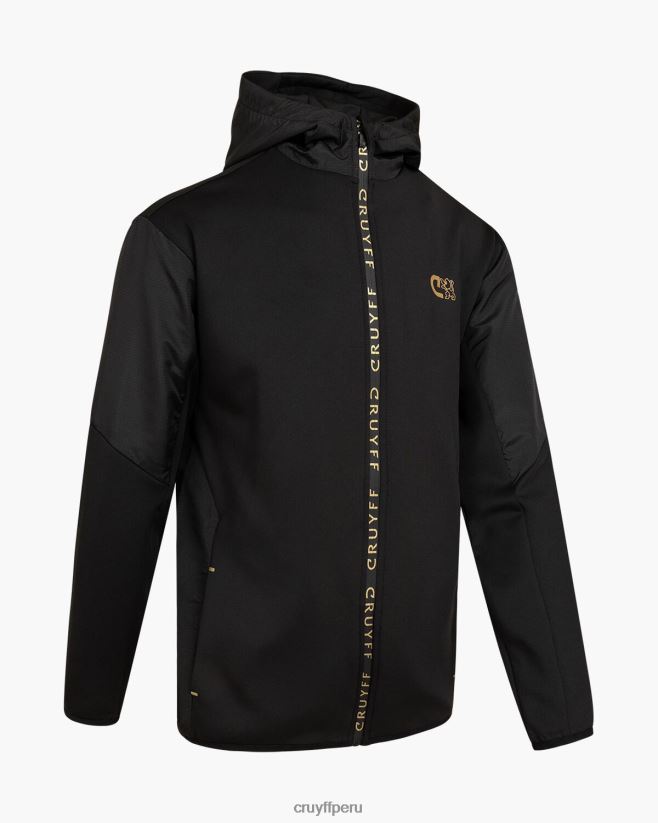 educación física Cruyff traje cruzado oro 42TR201312 hombres trajes