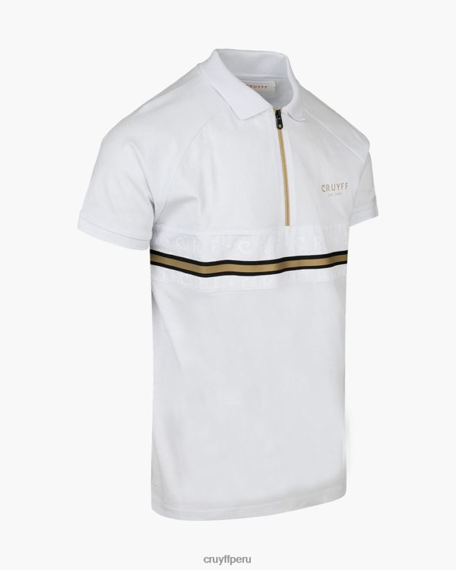 educación física Cruyff traje de Jake blanco 42TR2055 hombres trajes