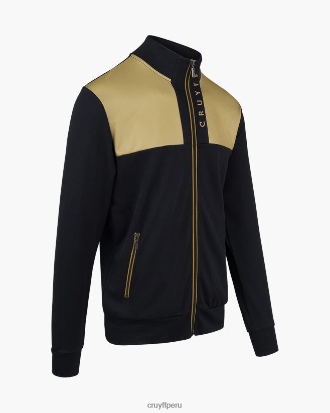 educación física Cruyff traje de arcilla negro 42TR20923 hombres trajes