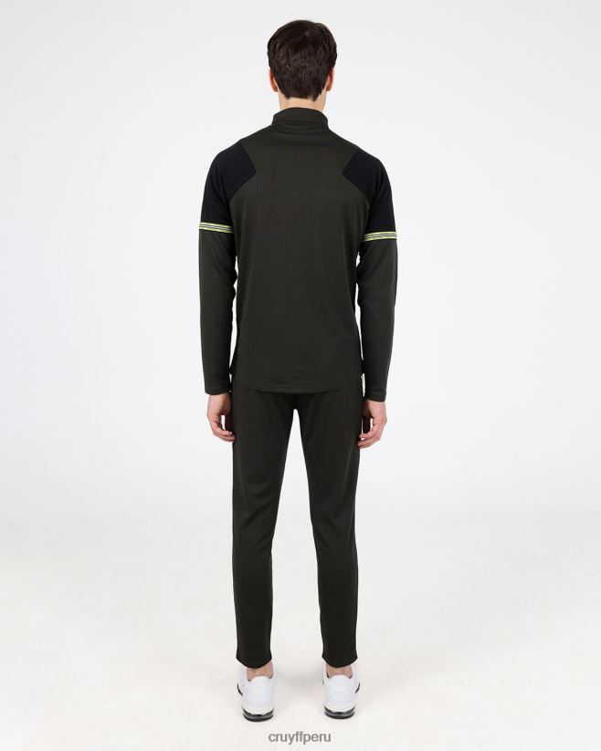 educación física Cruyff traje de diapositivas ejercito verde 42TR20191 hombres trajes