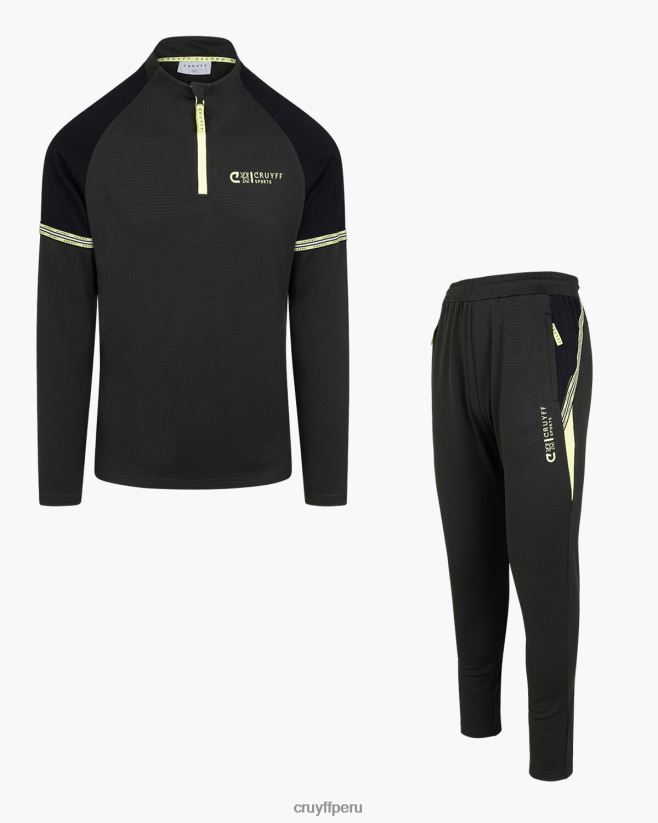 educación física Cruyff traje de diapositivas ejercito verde 42TR20191 hombres trajes