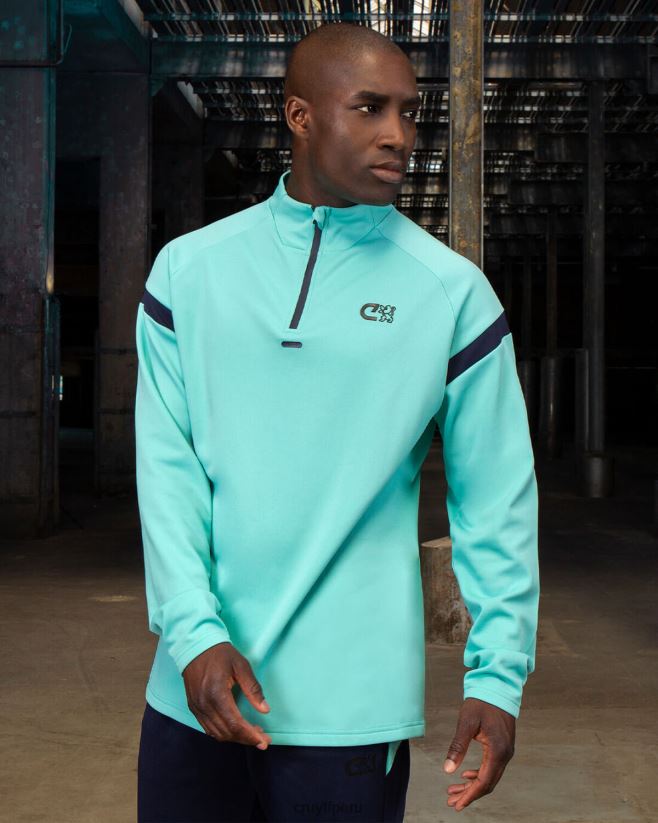 educación física Cruyff traje de esquina cacatúa/marina 42TR20412 hombres trajes