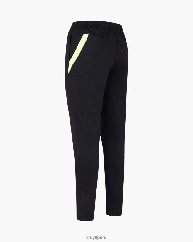 educación física Cruyff traje de esquina verde negro 42TR20409 hombres trajes