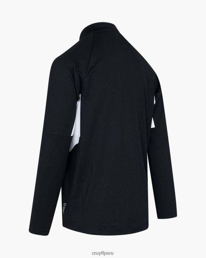 educación física Cruyff traje de giro tecnológico blanco negro 42TR20878 hombres trajes