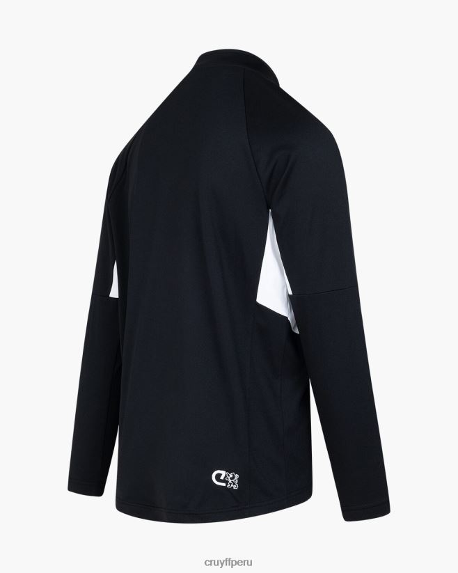 educación física Cruyff traje de giro tecnológico blanco negro 42TR20878 hombres trajes