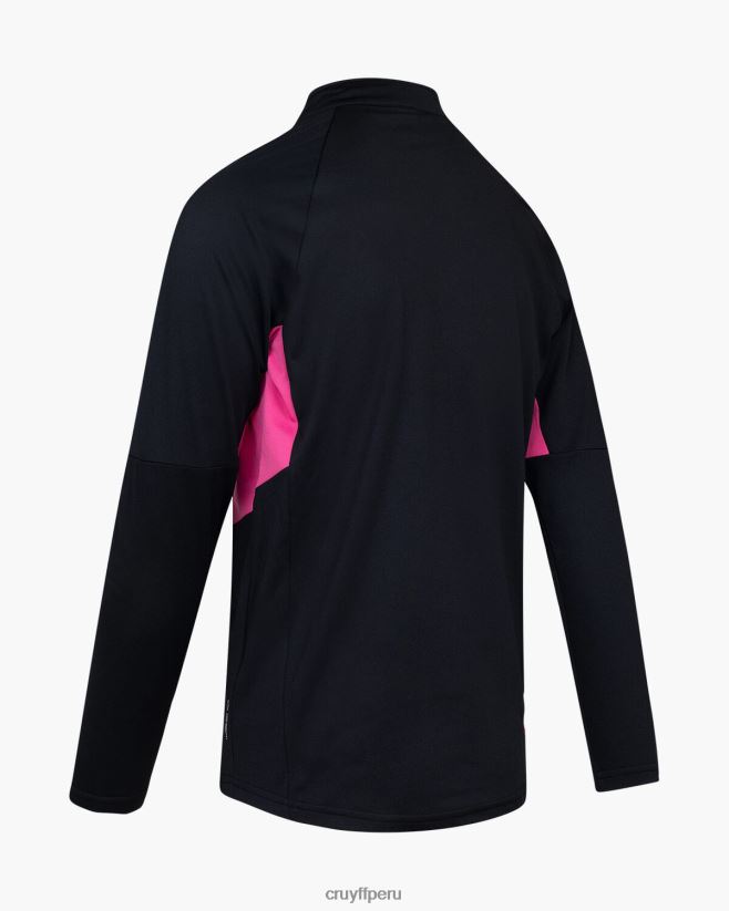 educación física Cruyff traje de giro tecnológico negro/varios 42TR20681 hombres trajes