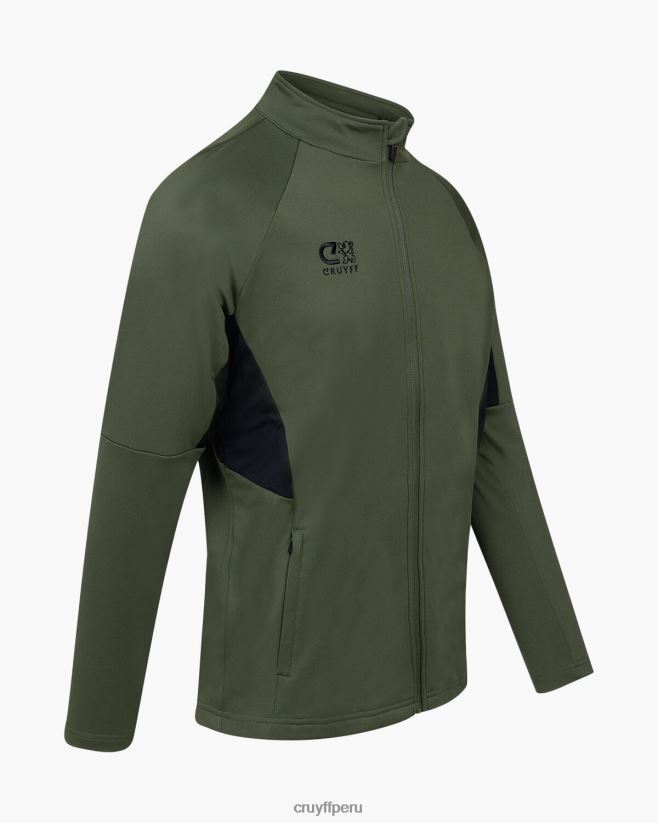 educación física Cruyff traje de giro tecnológico verde/negro 42TR20680 hombres trajes