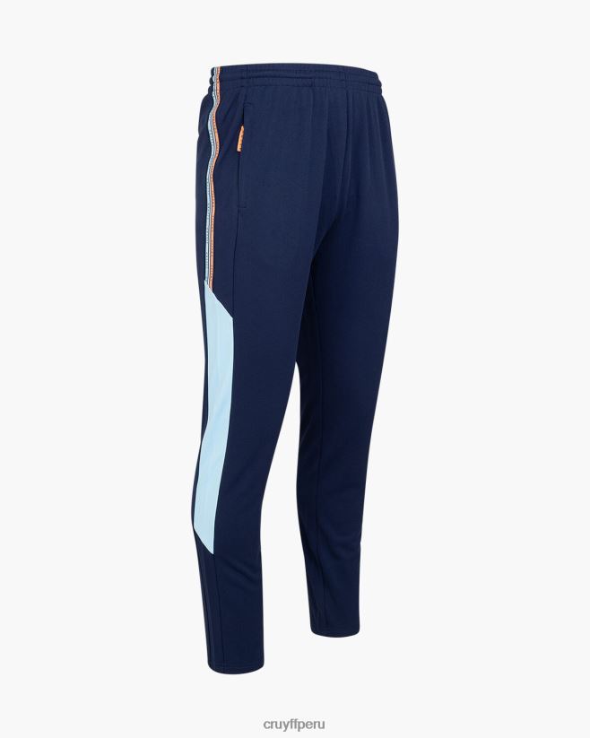 educación física Cruyff traje de pececillo azul real 42TR20253 hombres trajes