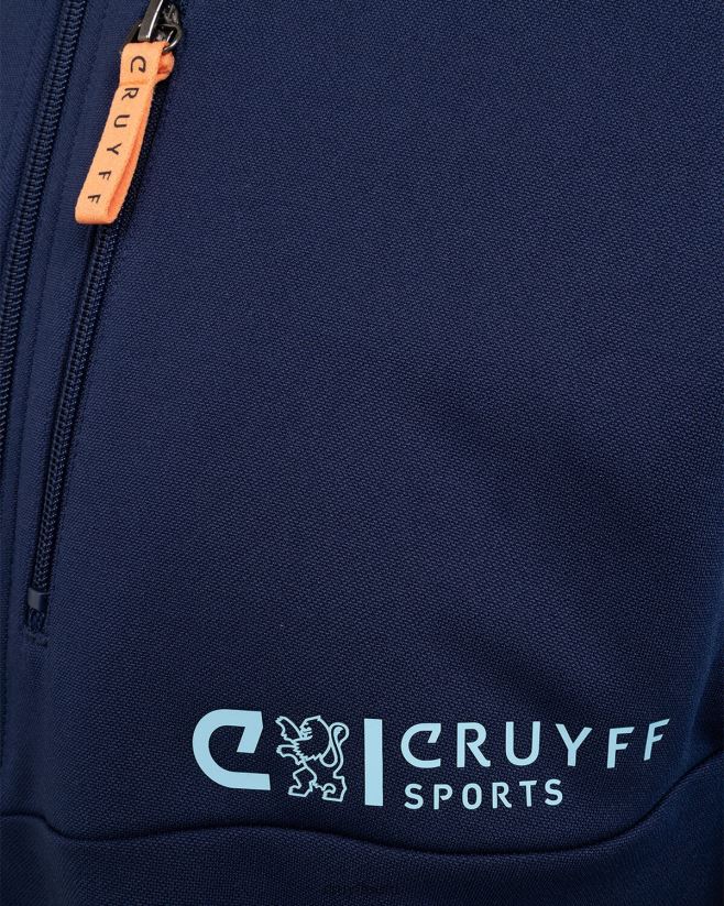 educación física Cruyff traje de pececillo azul real 42TR20253 hombres trajes