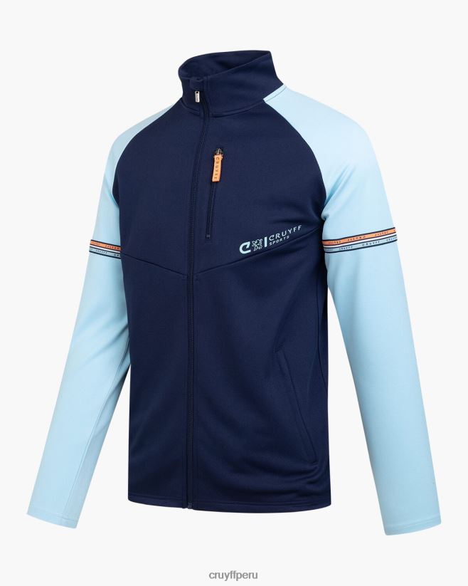 educación física Cruyff traje de pececillo azul real 42TR20253 hombres trajes