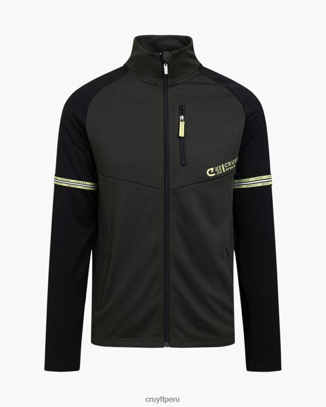 educación física Cruyff traje de pececillo ejercito verde 42TR20251 hombres trajes