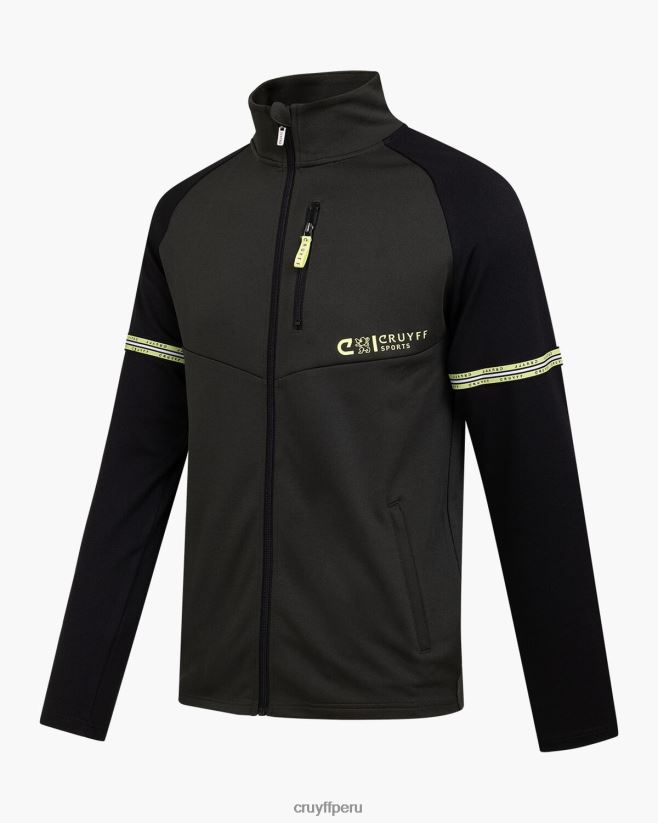 educación física Cruyff traje de pececillo ejercito verde 42TR20251 hombres trajes