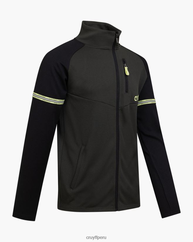 educación física Cruyff traje de pececillo ejercito verde 42TR20251 hombres trajes