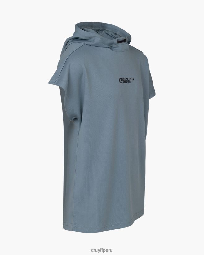 educación física Cruyff camiseta de caja azul 42TR201109 júnior camiseta