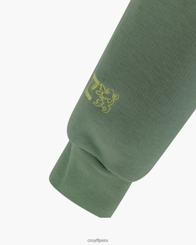 educación física Cruyff cortadora de cuello redondo verde 42TR201166 júnior suéter