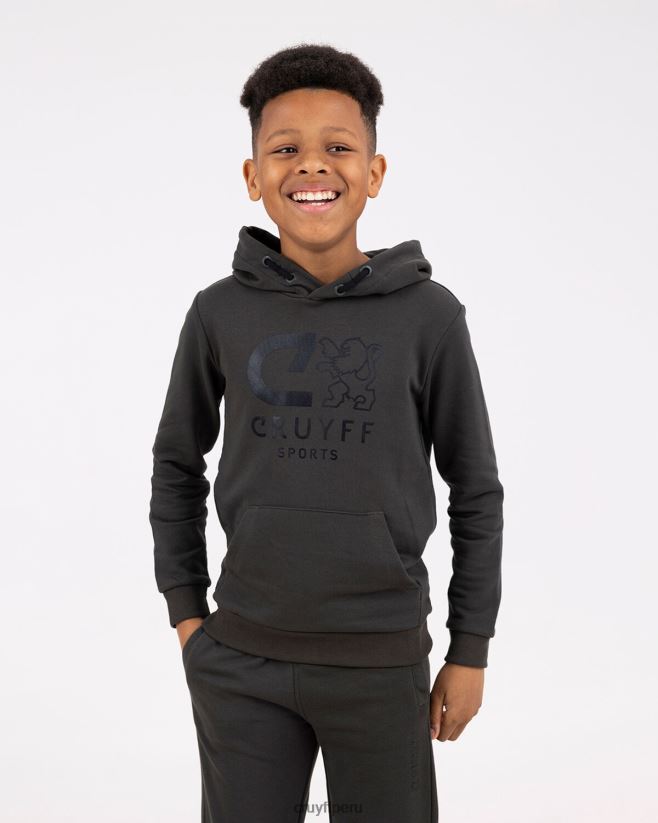 educación física Cruyff hacer sudadera con capucha ejercito verde 42TR201105 júnior sudadera