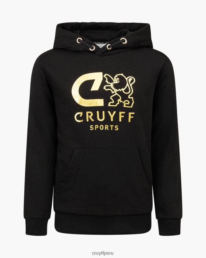 educación física Cruyff hacer sudadera con capucha oro 42TR201104 júnior sudadera
