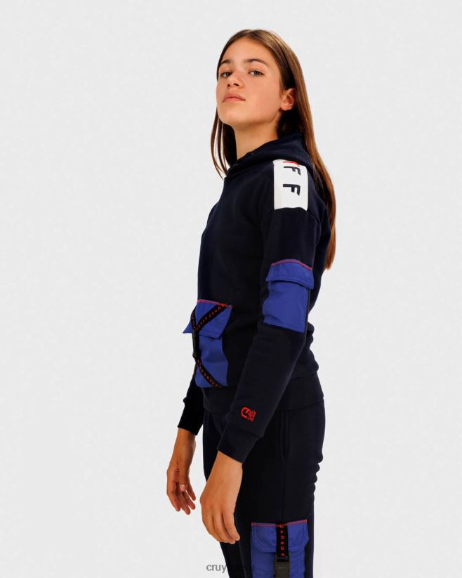educación física Cruyff sudadera con capucha Armada 42TR201172 júnior sudadera