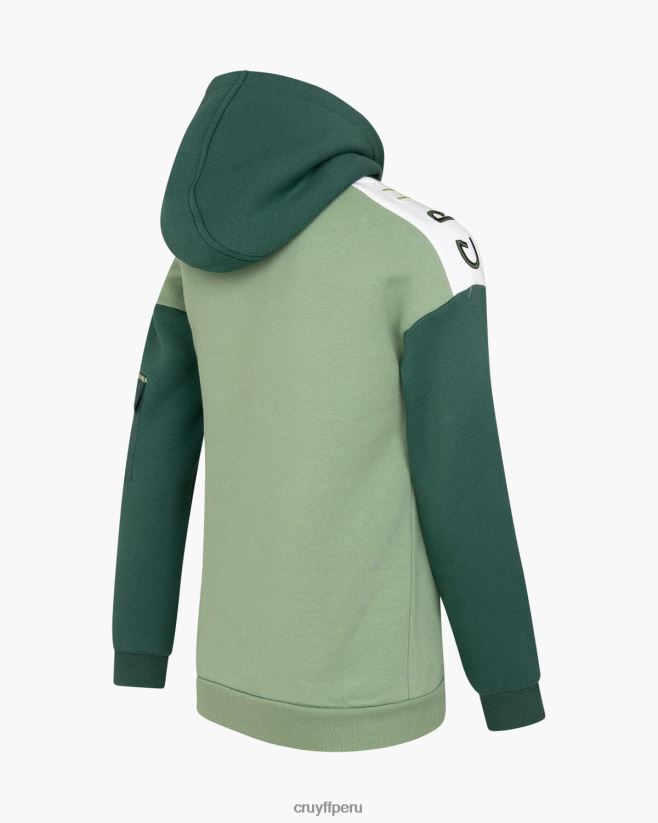educación física Cruyff sudadera con capucha verde 42TR201173 júnior sudadera