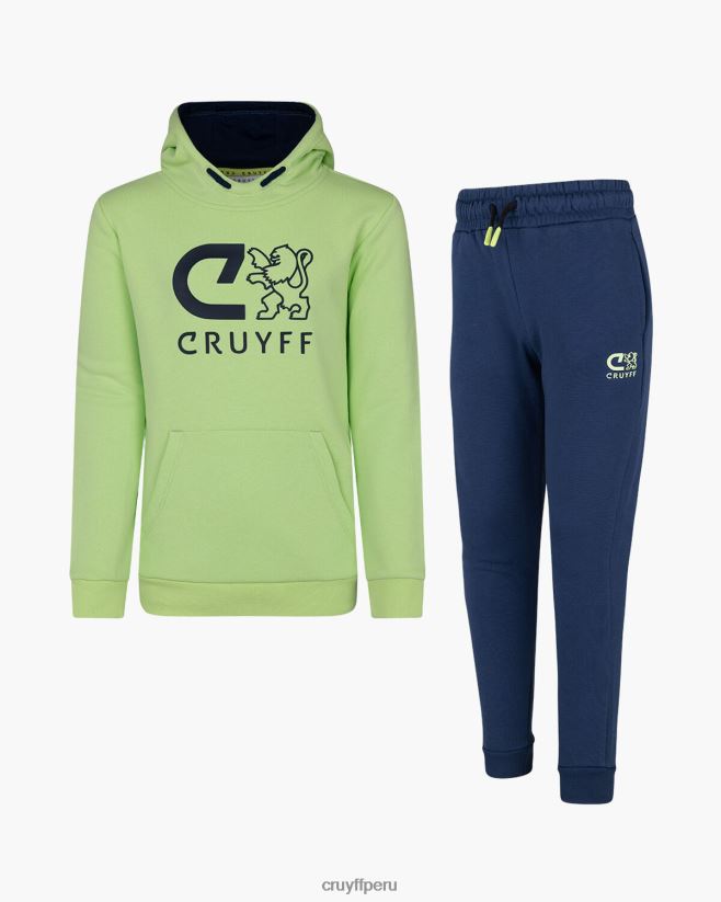 educación física Cruyff hacer traje amarillo azul 42TR201182 júnior trajes