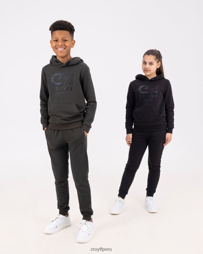 educación física Cruyff hacer traje ejercito verde 42TR201101 júnior trajes