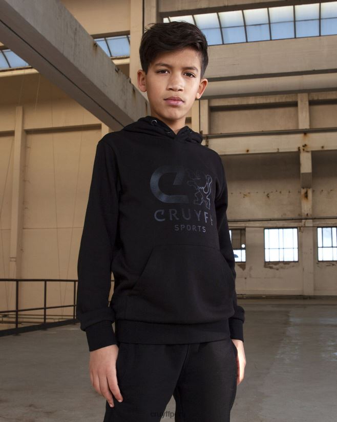 educación física Cruyff hacer traje negro 42TR201120 júnior trajes