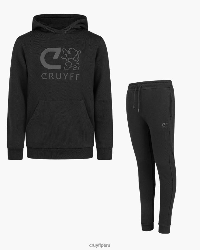 educación física Cruyff hacer traje negro 42TR201170 júnior trajes