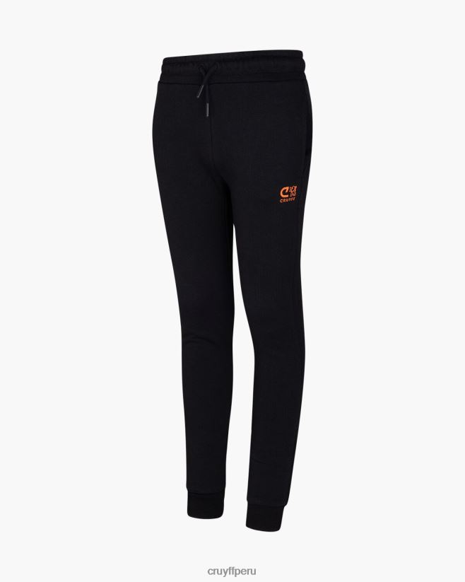 educación física Cruyff hacer traje negro/naranja 42TR201160 júnior trajes