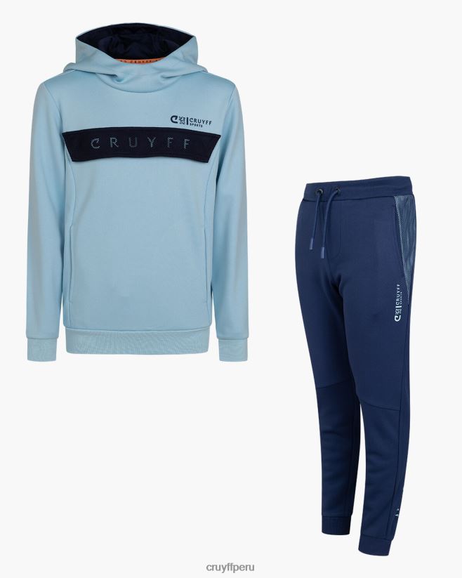 educación física Cruyff traje aullador azul 42TR201090 júnior trajes