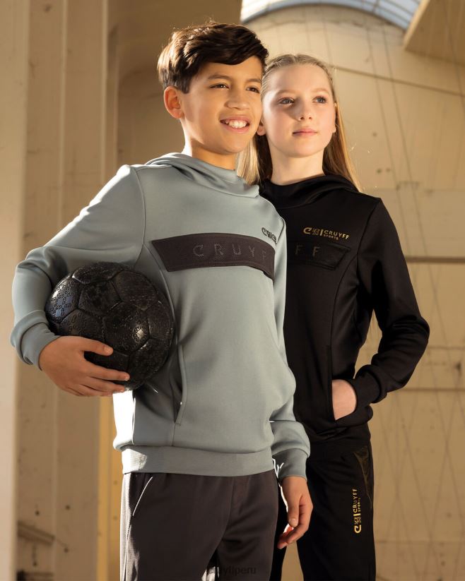 educación física Cruyff traje aullador gris azulado 42TR201091 júnior trajes