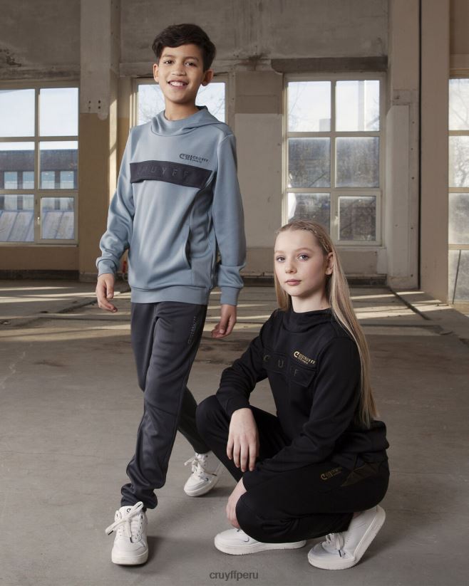 educación física Cruyff traje aullador gris azulado 42TR201091 júnior trajes