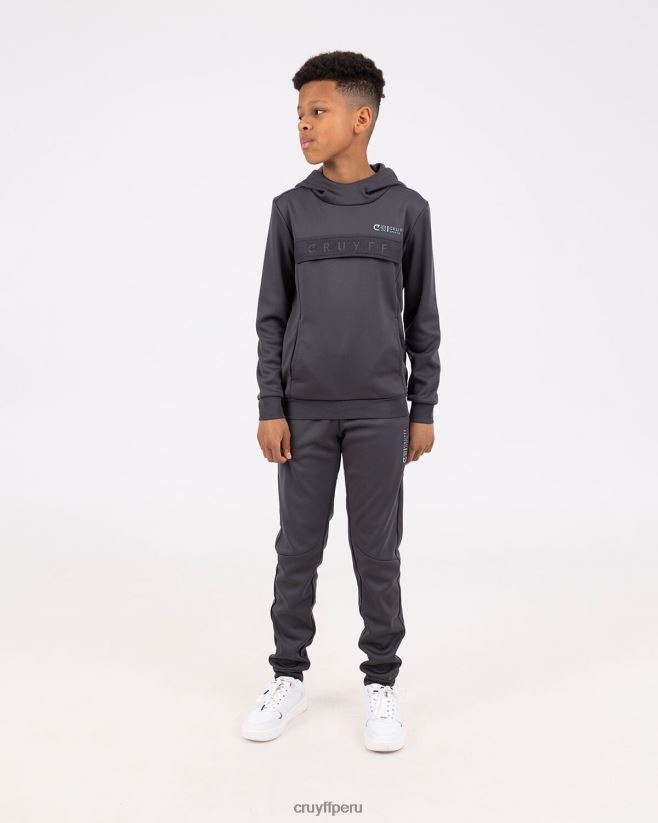 educación física Cruyff traje aullador gris oscuro 42TR201088 júnior trajes