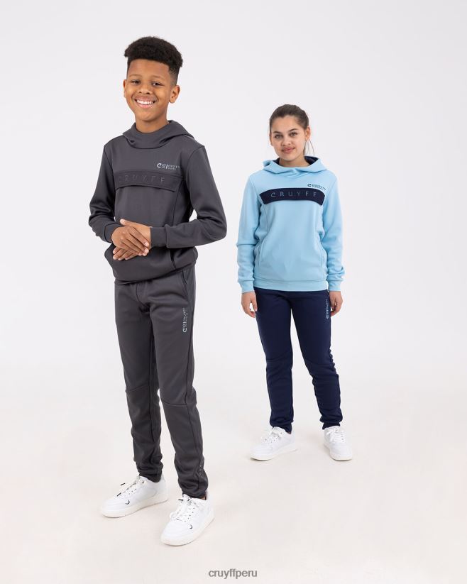educación física Cruyff traje aullador gris oscuro 42TR201088 júnior trajes