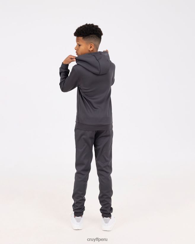 educación física Cruyff traje aullador gris oscuro 42TR201088 júnior trajes