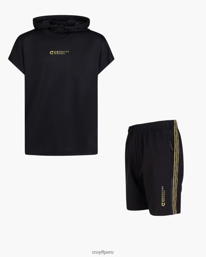 educación física Cruyff traje de caja oro 42TR201113 júnior trajes