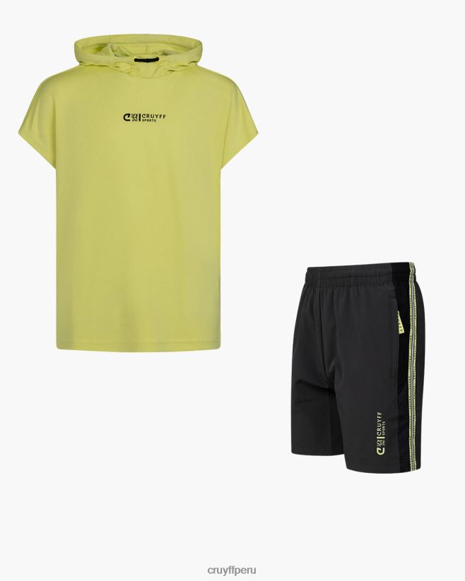 educación física Cruyff traje de caja verde 42TR201112 júnior trajes