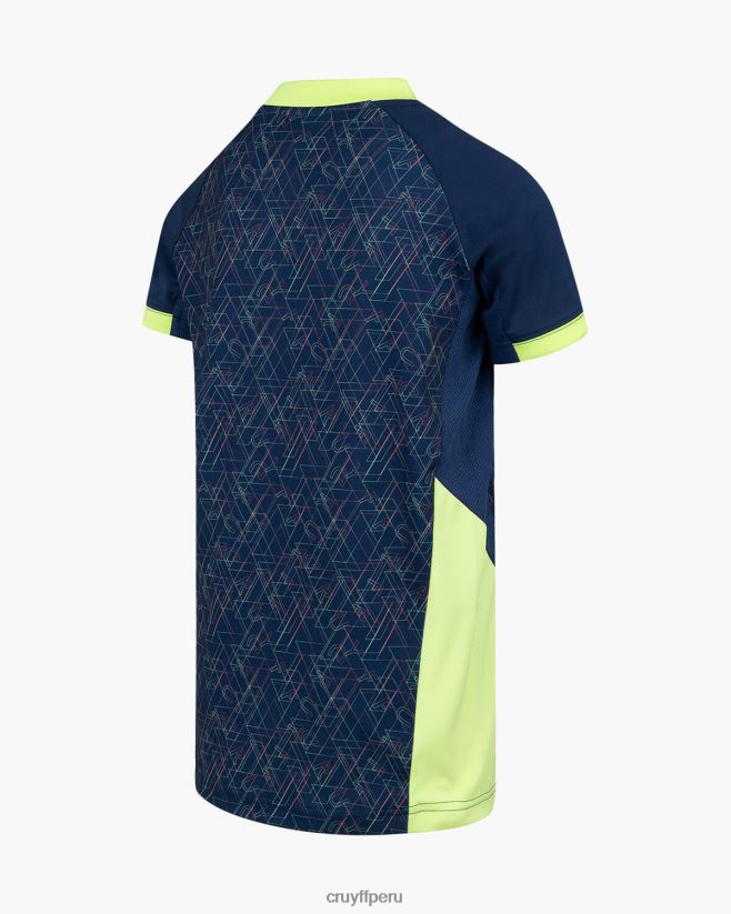 educación física Cruyff traje de carrera azul marino/amarillo 42TR201194 júnior trajes