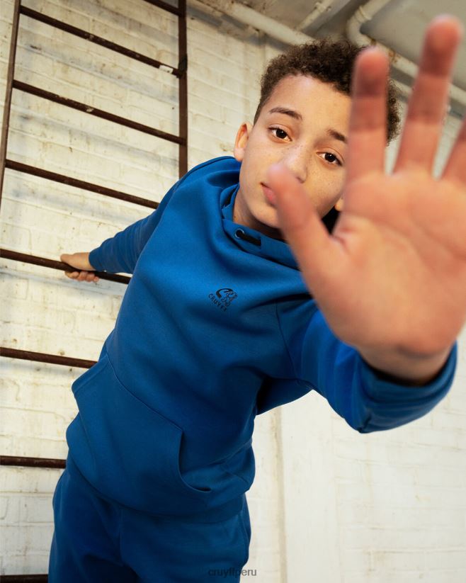 educación física Cruyff traje de denver azul 42TR201203 júnior trajes